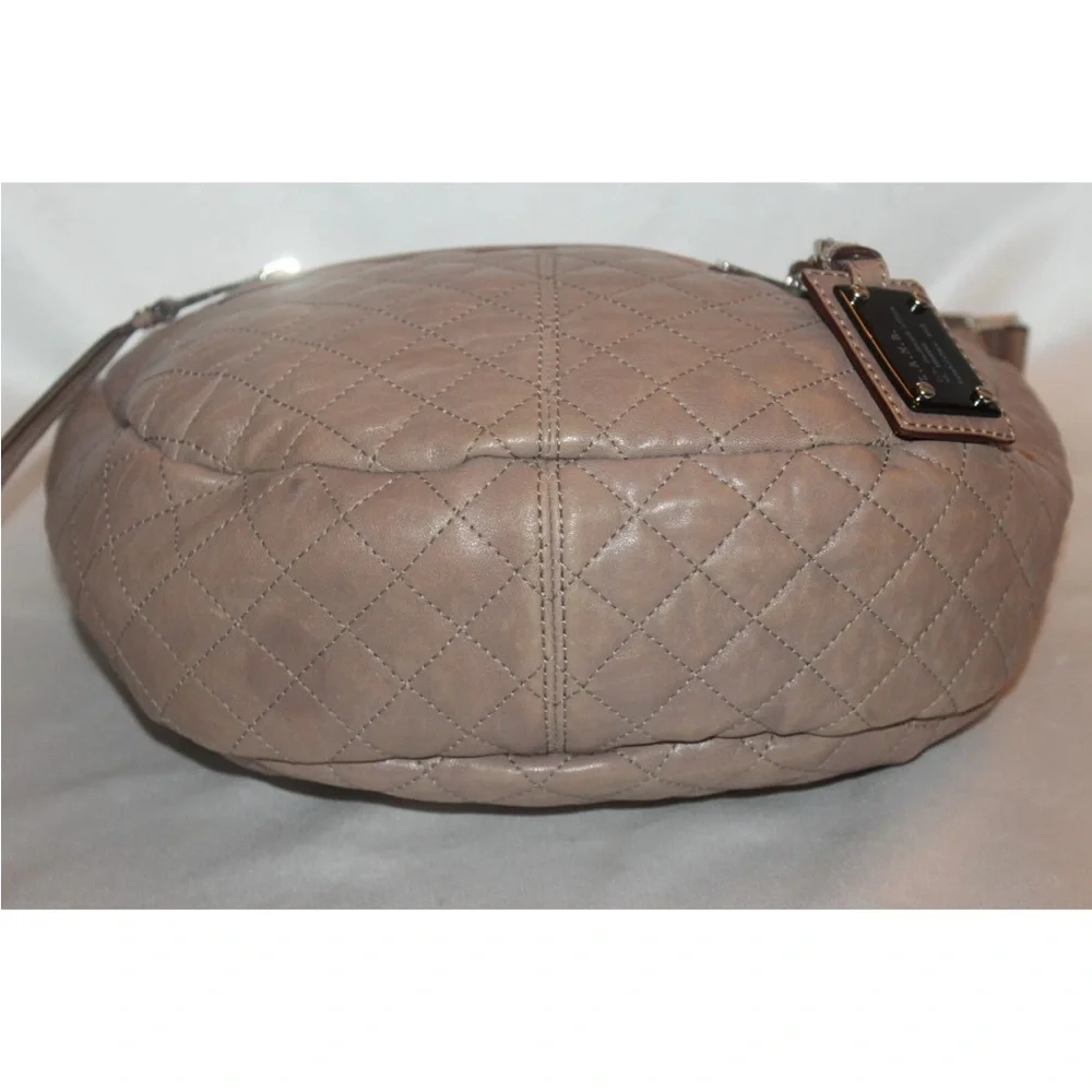 L.A.M.B. Gwen Stefani Quilted Leather Hobo Bag - Picture 7 of 12